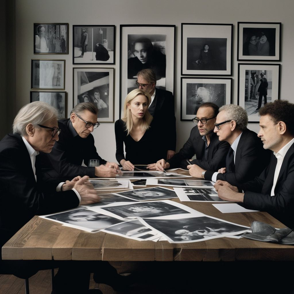 **a human ressource meeting by Annie Leibovitz --v 5** - Image #2